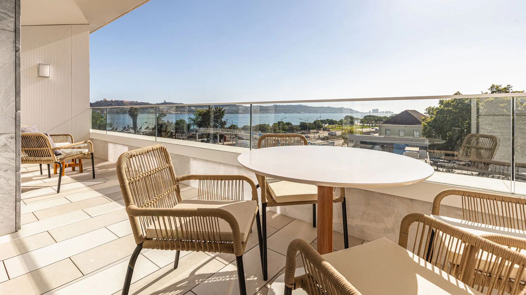 Balkon, Apartment mit einem Schlafzimmer im Hyatt Regency Lisboa Residences