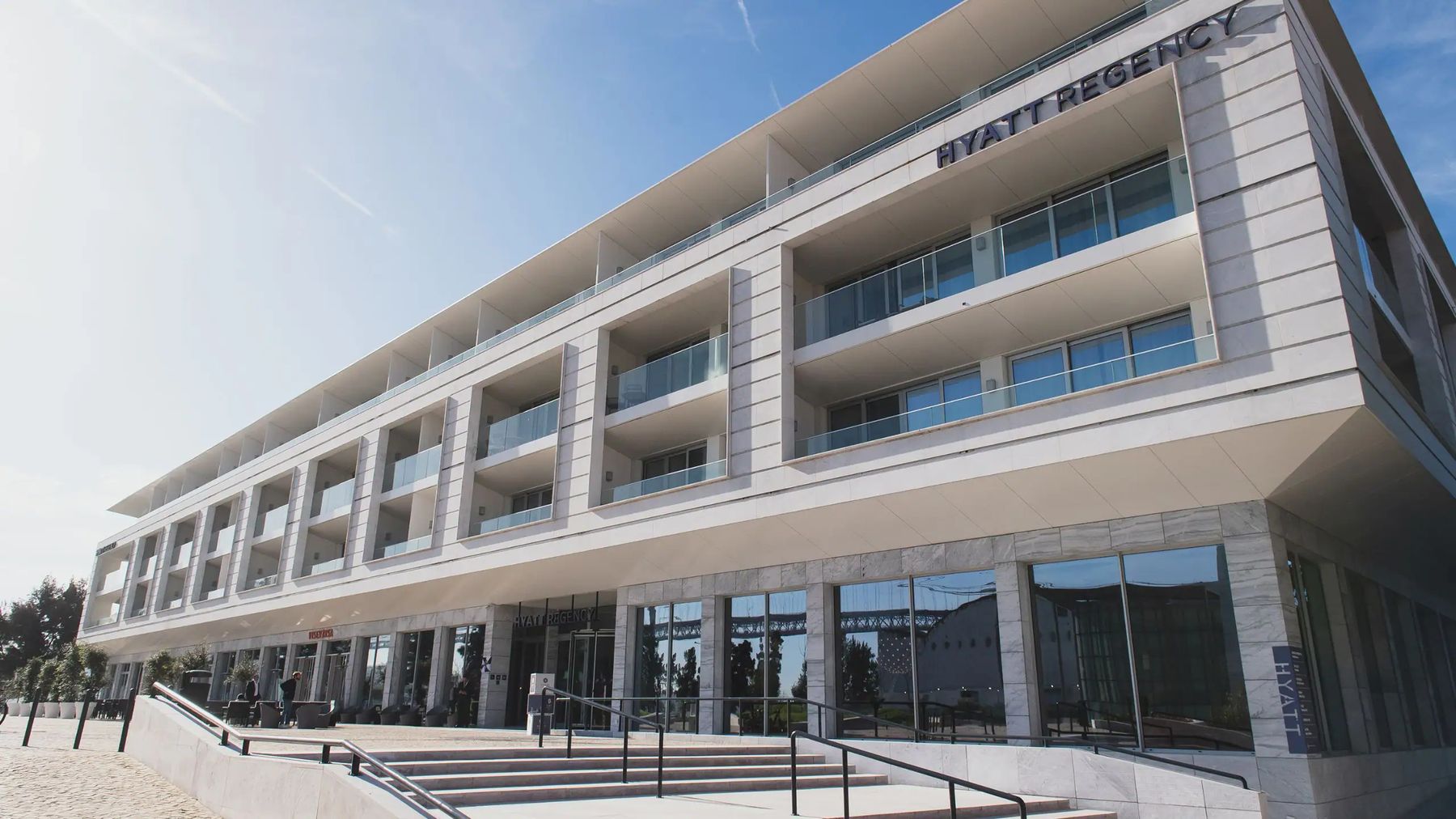 Entrada do hotel · Hyatt Regency Lisboa Residences